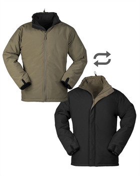 Куртка двостороння утеплювальна Sturm Mil-Tec Сold Weather Jacket Reversible Ranger Green/Black M RANGER GREEN/BLACK