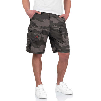 Шорты SURPLUS TROOPER SHORTS 3XL Black camo