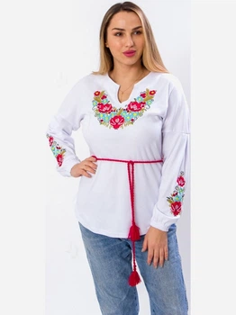 Вишиванка жіноча з візерунком Носи своє 8030-038-22 54 Квіти (p-3049-99797)