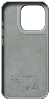 Панель Nudient Thin для Apple iPhone 14 Pro Concrete Grey (7350143299551)