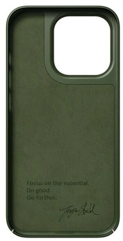 Etui Nudient Thin do Apple iPhone 14 Pro Pine Green (7350143299506)