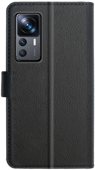 Etui z klapką Xqisit NP Slim Wallet Anti Bac do Xiaomi 12T/12T Pro Black (4029948224374)
