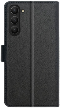 Etui z klapką Xqisit NP Slim Wallet Selection Anti Bac do Samsung Galaxy S23+ Black (4029948606361)