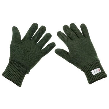 Перчатки вязаные MFH Knitted Gloves Олива M