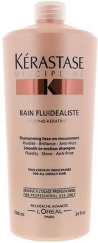Шампунь Kerastase Discipline Bain Fluidealiste Smooth-In-Motion Discipline для дуже пошкодженого волосся 1000 мл (3474630647459)