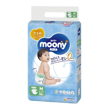 Подгузники Moony (Муни) M(6-11) 56шт