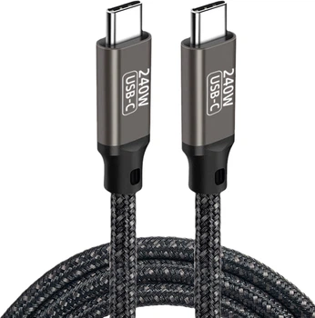 Кабель Value Power Delivery USB Type-C, PD3.1 240 Вт 5A, 480 Мбіт/c, 3.0 метри (S1027)