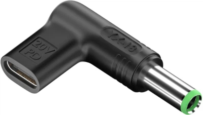 Переходник Value Power Delivery для питания ноутбуков 20 В, Type-C to DC 6.3x3.0 мм (S1045)