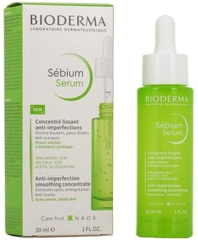 Serum-koncentrat do twarzy Bioderma Sebium Anti-Imperfection Smoothing 30 ml (3701129809280)