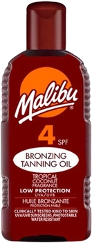 Olejek-bronzer do opalania Malibu SPF 4 200 ml (5025135117985)