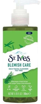 Гель для вмивання обличчя St. Ives Blemish Care З чайною олією 200 мл (8801619051832)
