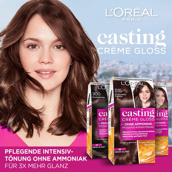 Krem farba do włosów L'Oreal Paris Casting Creme Gloss 515 Chocolate Cookie 120 ml (3600520982557)