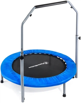 Батут с поручнем HyperMotion 97 см Blue, TRAMPOLINE 97 CM