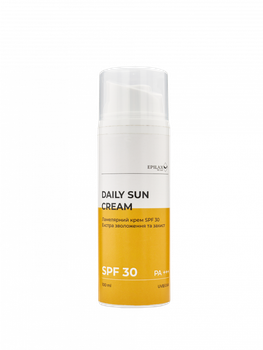 Ламеллярный крем SPF 30 Epilax для дополнительного увлажнения и защиты лица и тела, 100 мл.