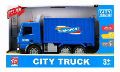 Вантажівка Maksik з контейнером Блакитний (6920178893768)