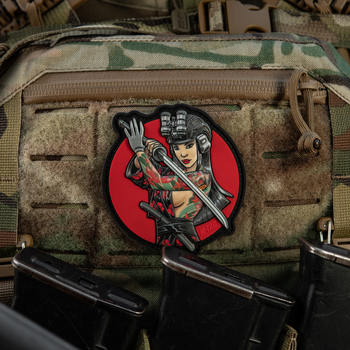 Нашивка M-Tac Tactical girl №3 Череп на плечі PVC
