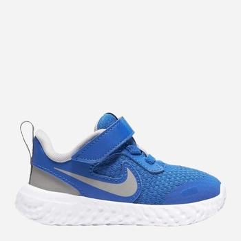 Buty sportowe chłopięce na rzepy Nike Revolution 5 (TDV) BQ5673-403 18.5 Niebieskie (194499442622)