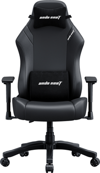 Кресло игровое Anda Seat Luna Size L Black PVC (AD18-44-B-PV/C)