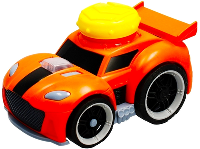 Samochód wyścigowy Mega Creative ze światłem i dźwiękiem pomarańczowy (5908275176985)
