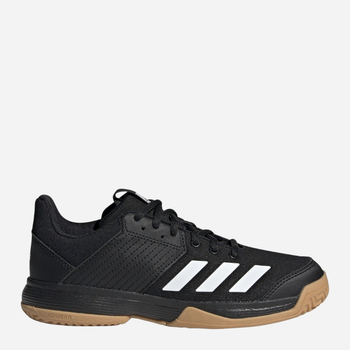 Buty sportowe chłopięce na rzepy Adidas Ligra 6 Youth D97704 31 Czarne (4061622743467)