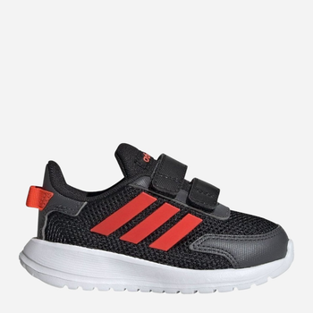 Buty sportowe dziecięce dla dziewczynki na rzepy Adidas Tensaur Run I EG4139 20 Czarne (4062052624432)