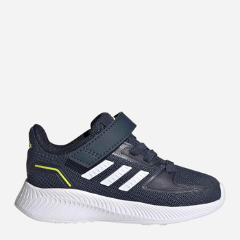 Buty sportowe chłopięce na rzepy Adidas Runfalcon 2.0 I FZ0096 20 Ciemnogranatowe (4064036685767)