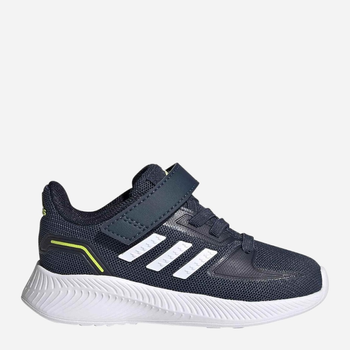 Buty sportowe chłopięce na rzepy Adidas Runfalcon 2.0 I FZ0096 22 Ciemnogranatowe (4064036685729)