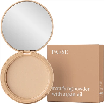 Пудра компактная матирующая Paese Mattifying Powder Argan Oil 01 Porcelain 8 г (5907546500283)