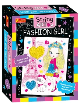 Набір для творчості. String ART. Fashion girl (4823076149840)