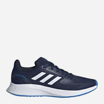 Buty sportowe chłopięce na rzepy Adidas Runfalcon 2.0 K GX3531 36.5 Niebieskie (4065419311082)