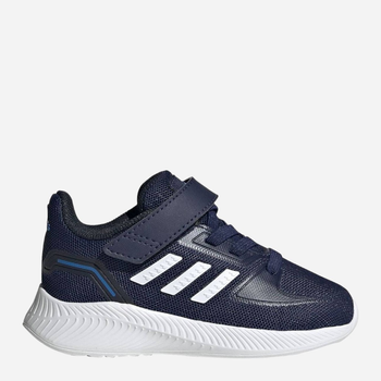 Buty sportowe chłopięce na rzepy Adidas Runfalcon 2.0 I GX3540 23 Niebieskie (4065419292060)