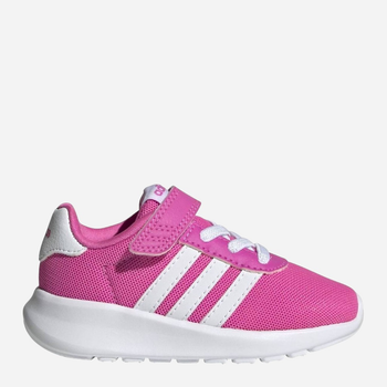 Buty sportowe dziecięce dla dziewczynki na rzepy Adidas Lite Racer 3.0 El I GX6621 21 Różowe (4065424869202)
