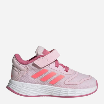 Buty sportowe dziecięce dla dziewczynki na rzepy Adidas Duramo 10 El I GZ1054 24 Różowe (4065418487801)