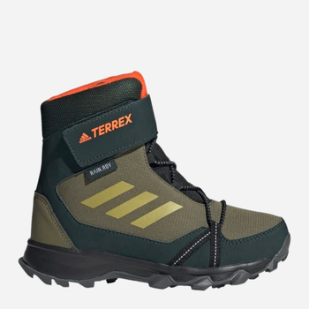 Підліткові зимові черевики для хлопчика Adidas Terrex Snow Cf R.Rdy K GZ1178 37.5 Зелені (4065426777284)