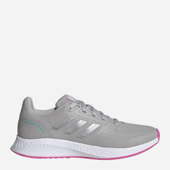 Buty sportowe dziecięce dla dziewczynki Adidas Tensaur Run 2.0 K GZ7417 30 Szare (4064048165523)