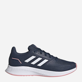 Buty sportowe dziecięce dla dziewczynki Adidas Tensaur Run 2.0 K GZ7419 28.5 Ciemnogranatowe (4064048173306)