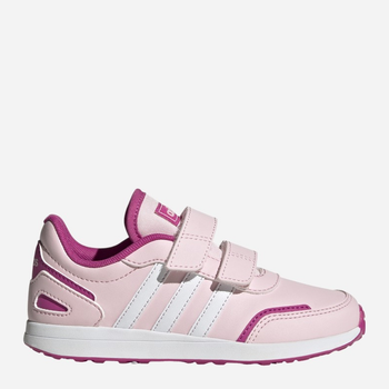 Buty sportowe dziecięce dla dziewczynki na rzepy Adidas Vs Switch 3 Cf C H03766 30 Różowe (4066746149973)