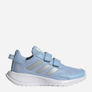 Buty sportowe dziecięce dla dziewczynki na rzepy Adidas Tensaur Run C H04741 31.5 Błękitne (4064047121438)