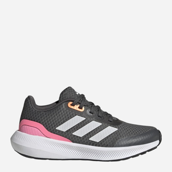 Buty sportowe młodzieżowe dla dziewczynki Adidas Runfalcon 3.0 K HP5836 38 Szare (4066749891015)
