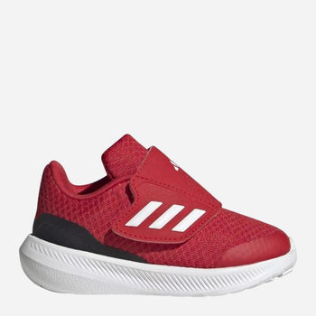 Buty sportowe dziecięce dla dziewczynki na rzepy Adidas Runfalcon 3.0 AC I HP5865 22 Czerwone (4066749860141)