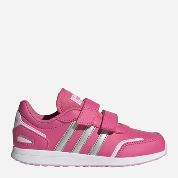 Buty sportowe dziecięce dla dziewczynki na rzepy adidas Vs Switch 3 Cf C IG9641 34 Różowe (4066755736058)