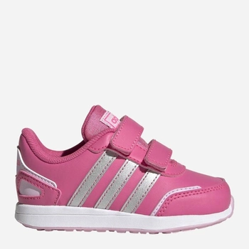 Buty sportowe dziecięce dla dziewczynki na rzepy Adidas Vs Switch 3 Cf I IG9645 26.5 Różowe (4066755744275)