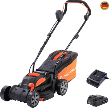 Газонокосилка Yard Force (Германия) 20 Вт 32cm + Быстрое зарядное устройство