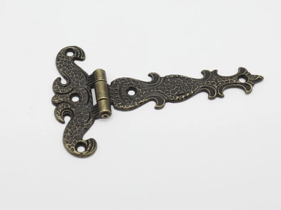Петля фигурная декоративная 114х70 мм Античная бронза (D-075-11)