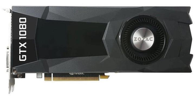 Видеокарта ZOTAC Nvidia GeForce GTX 1080 8GB 256BIT GDDR5X (ZT-P10800D-10B) Refurbished