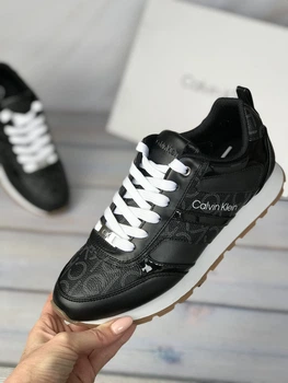 Кроссовки Calvin Klein Carlla Black черные 37 (6.5) 23.5 см (B0BTTXWLTB)