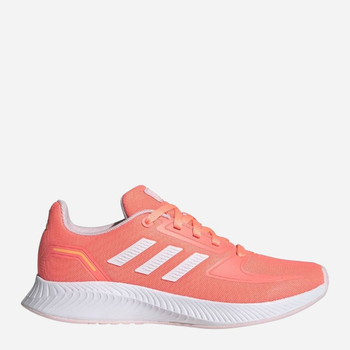 Buty sportowe młodzieżowe dla dziewczynki Adidas Runfalcon 2.0 K GX3535 36 Pomarańczowe (4065419303520)