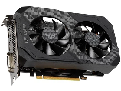 Відеокарта GeForce GTX 1650 4GB GDDR6 Asus TUF Gaming (128bit) (1410/12000) (DVI-D, HDMI, DisplayPort) (TUF-GTX1650-4GD6-GAMING)