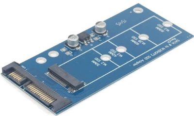 Адаптер M.2->SATA Cablexpert EE18-M2S3PCB-01