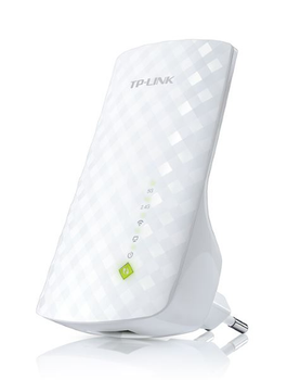 Підсилювач сигналу TP-Link RE200 (AC750, 802.11ac/a/b/g/n, 10/100M LAN, Ranger Extender button, Range extender mode, 2 internal antennas)